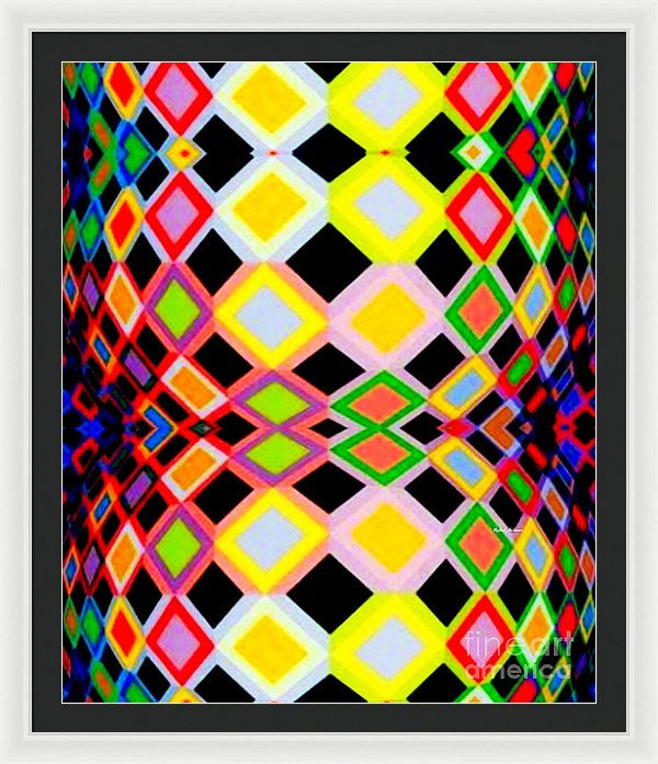 Framed Print - Geometric 9716