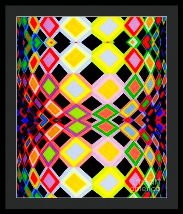 Framed Print - Geometric 9716