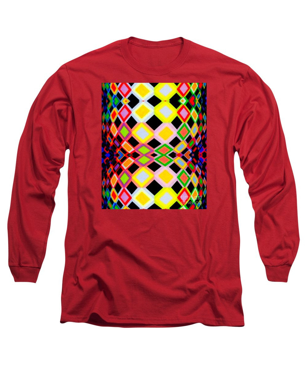 Long Sleeve T-Shirt - Geometric 9716