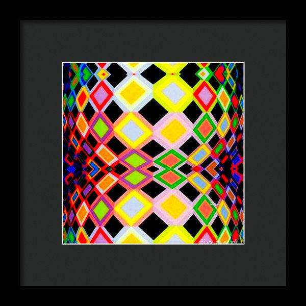 Framed Print - Geometric 9716