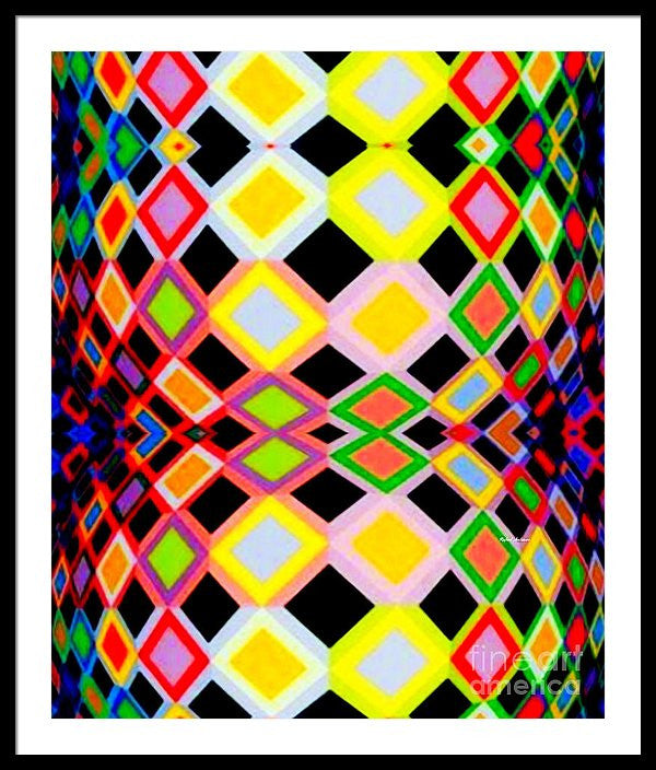 Framed Print - Geometric 9716