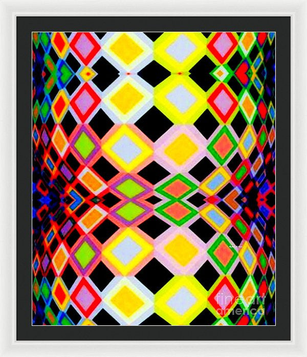 Framed Print - Geometric 9716