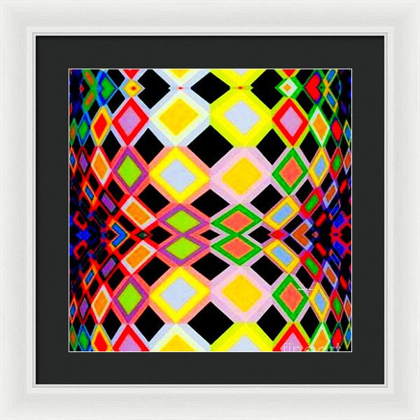 Framed Print - Geometric 9716