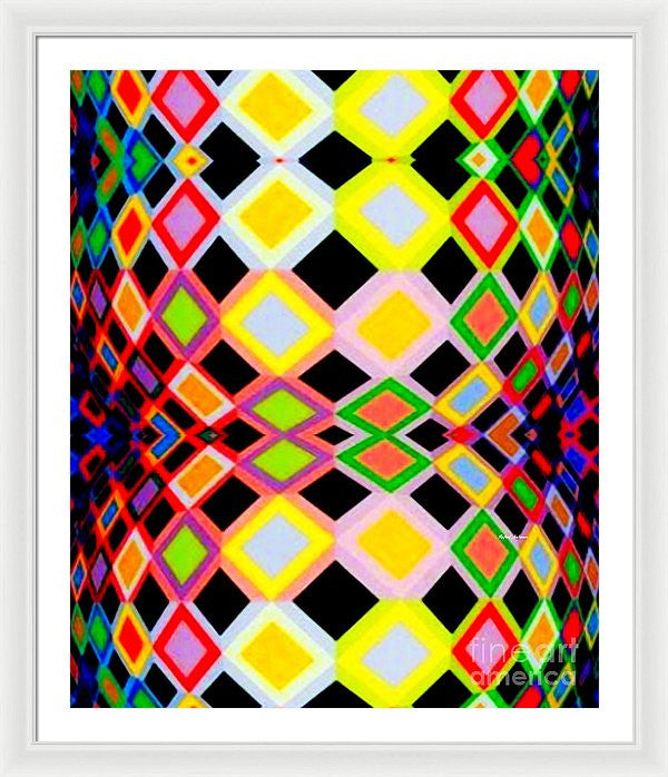 Framed Print - Geometric 9716