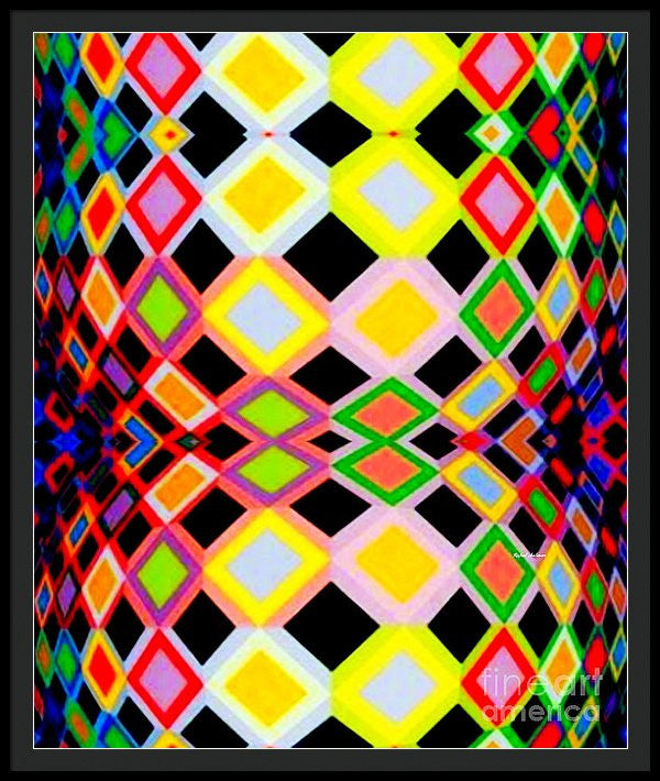 Framed Print - Geometric 9716