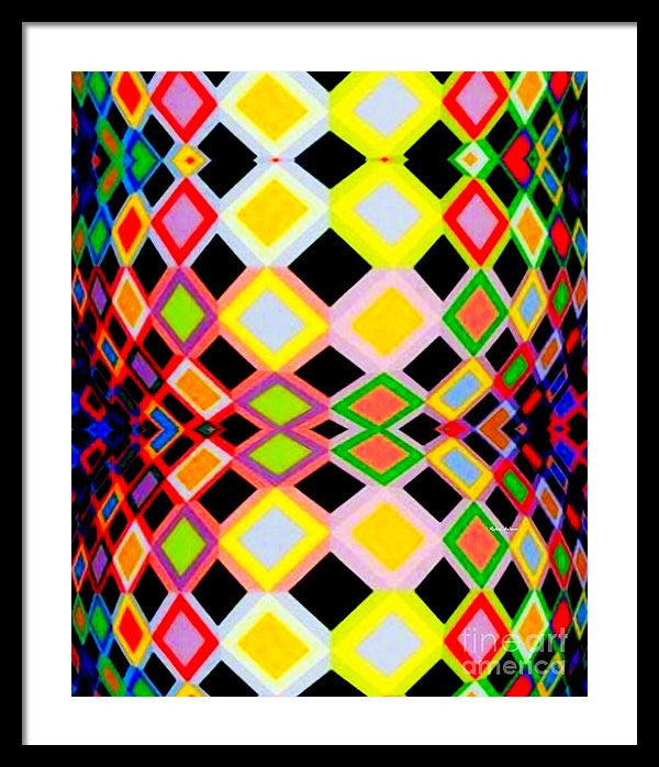 Framed Print - Geometric 9716