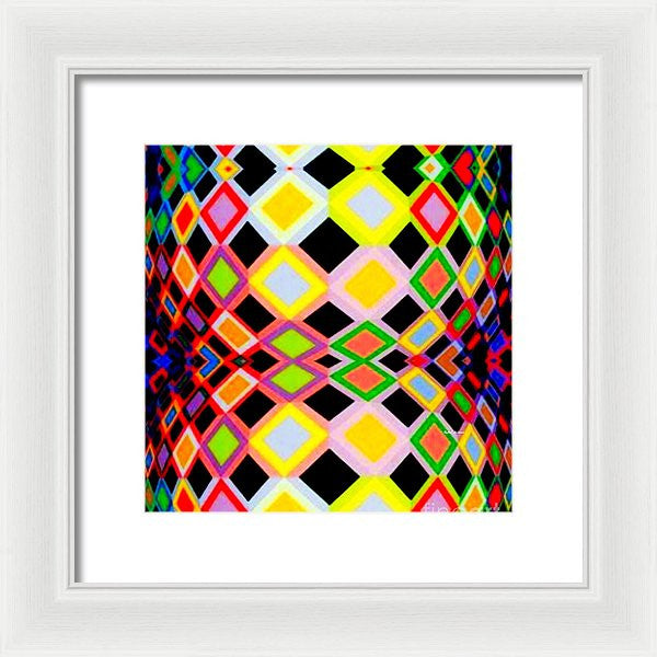 Framed Print - Geometric 9716