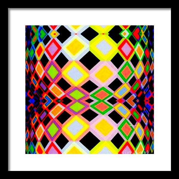 Framed Print - Geometric 9716