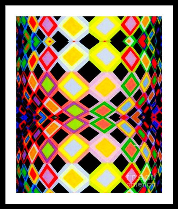 Framed Print - Geometric 9716