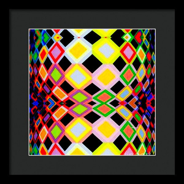 Framed Print - Geometric 9716