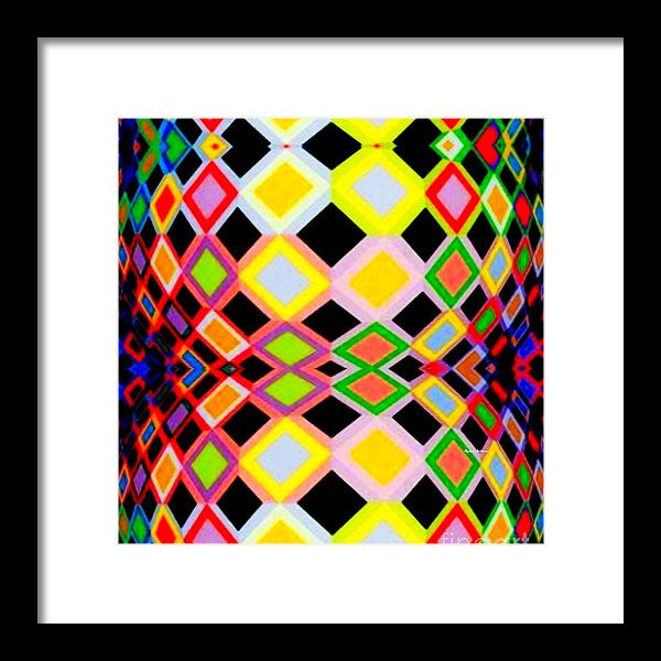 Framed Print - Geometric 9716