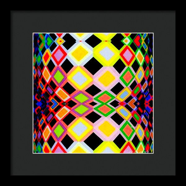 Framed Print - Geometric 9716