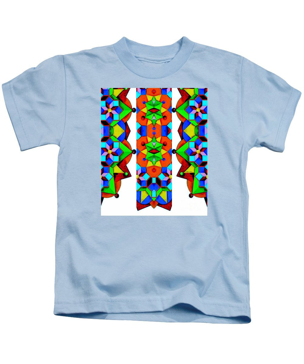 Kids T-Shirt - Geometric 9741a