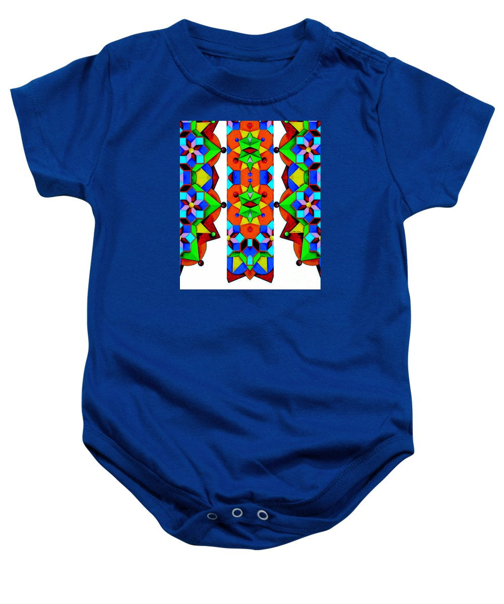 Baby Onesie - Geometric 9741a