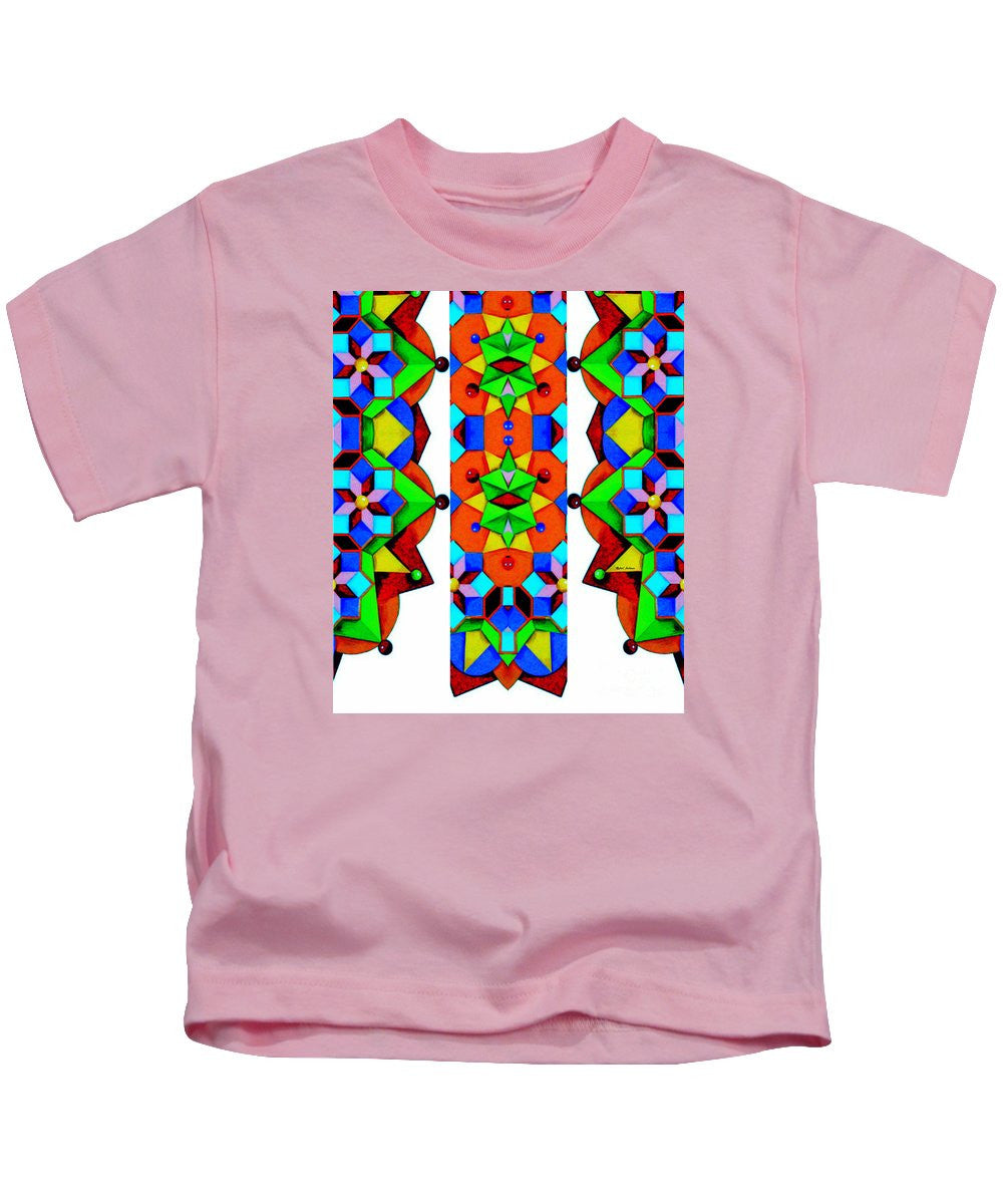 Kids T-Shirt - Geometric 9741a