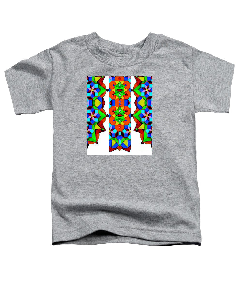 T-shirt pour tout-petits - Géométrique 9741a