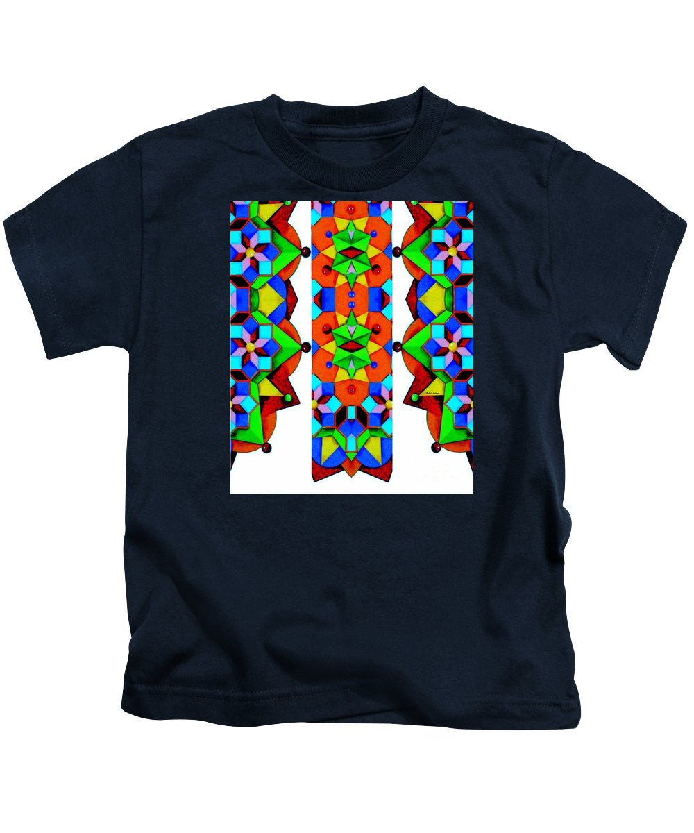 Kids T-Shirt - Geometric 9741a