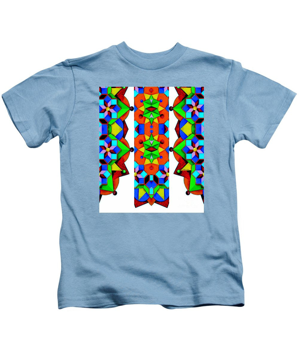 Kids T-Shirt - Geometric 9741a