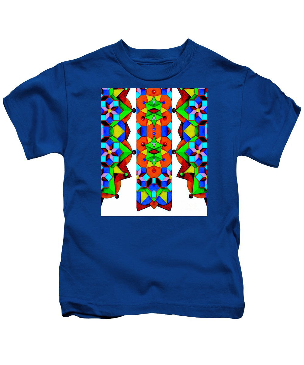 Kids T-Shirt - Geometric 9741a