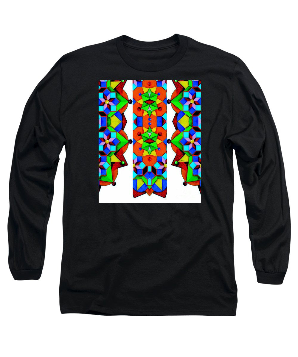 Long Sleeve T-Shirt - Geometric 9741a