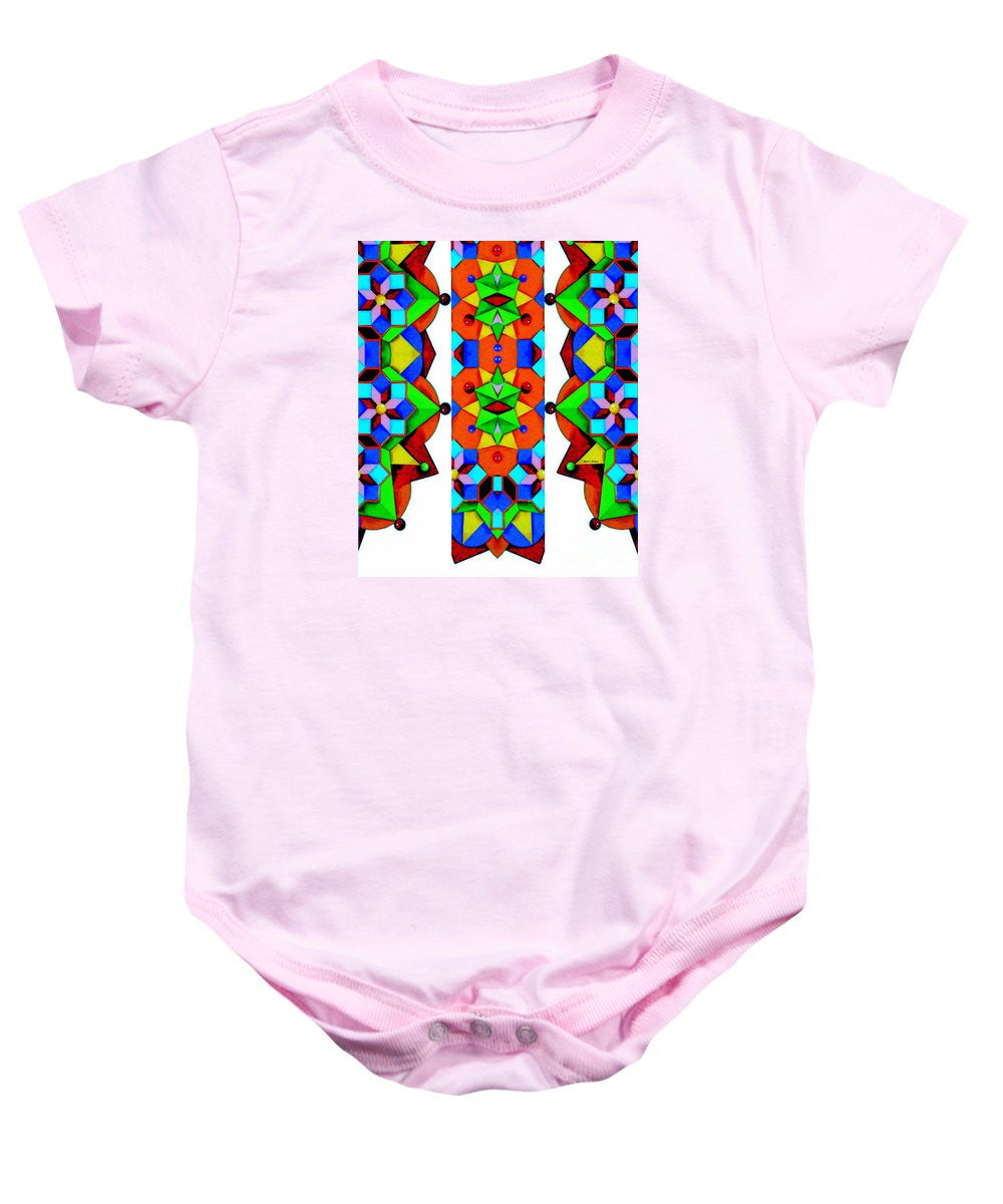 Baby Onesie - Geometric 9741a