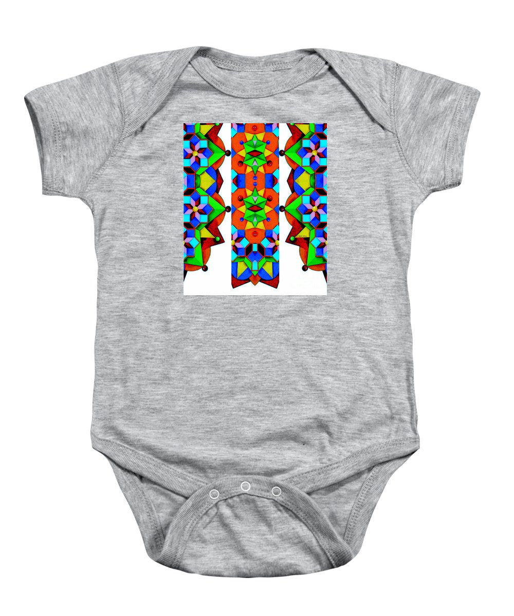 Baby Onesie - Geometric 9741a