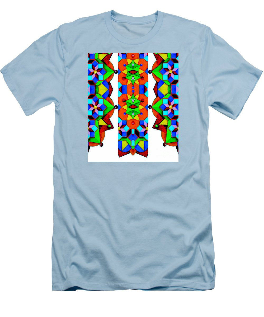 Men's T-Shirt (Slim Fit) - Geometric 9741a