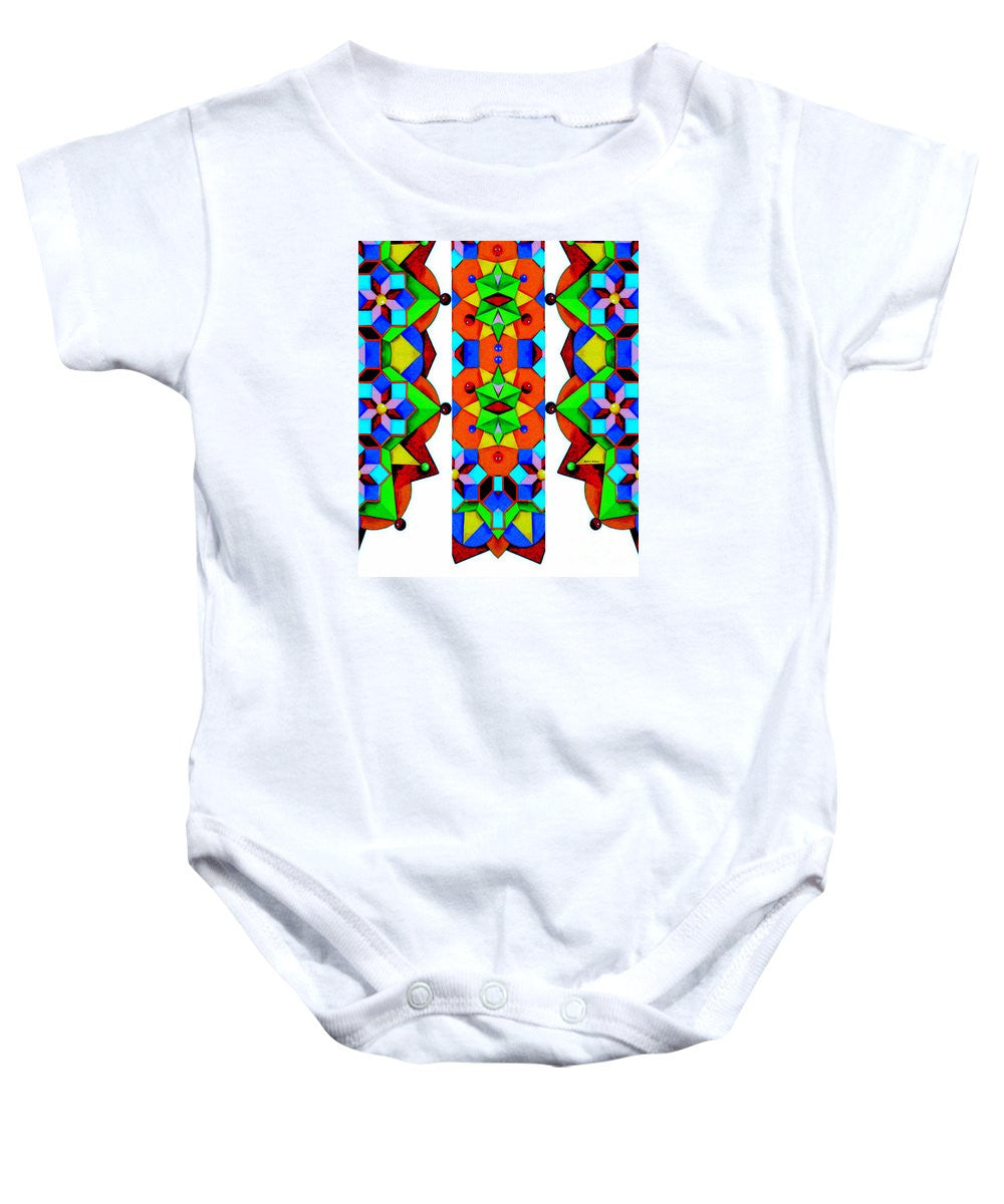 Baby Onesie - Geometric 9741a