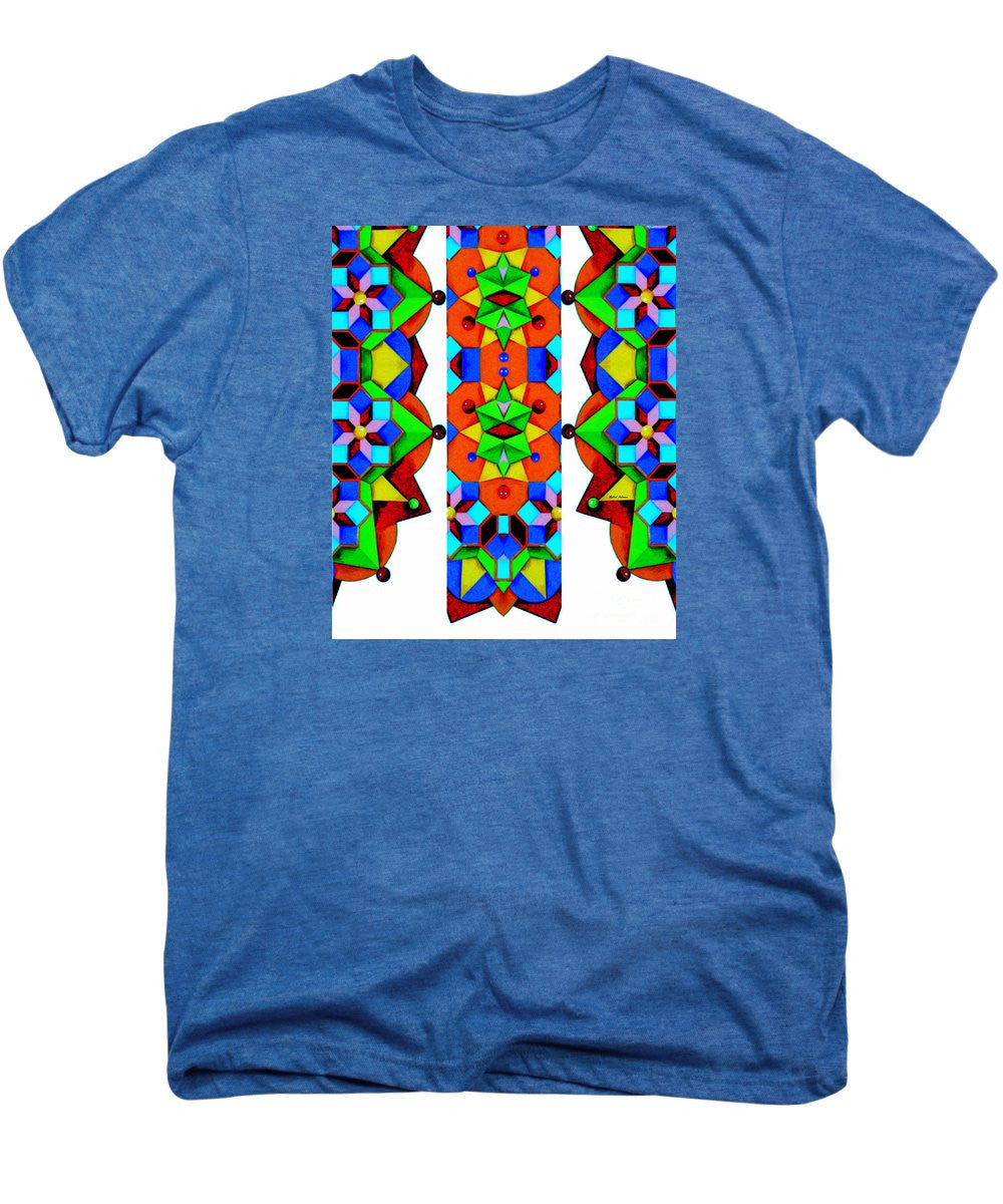 Men's Premium T-Shirt - Geometric 9741a