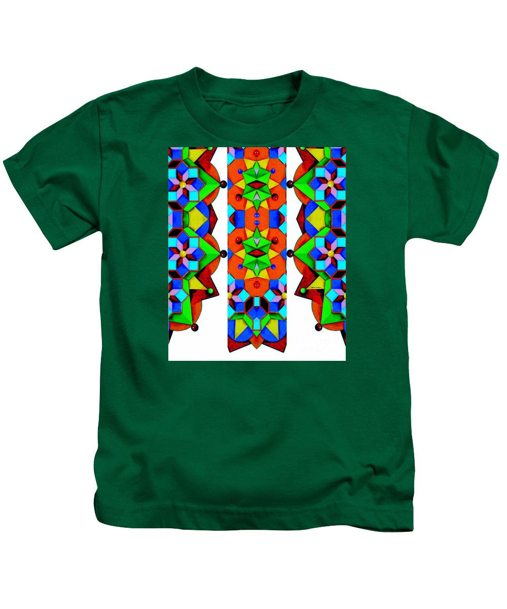 Kids T-Shirt - Geometric 9741a