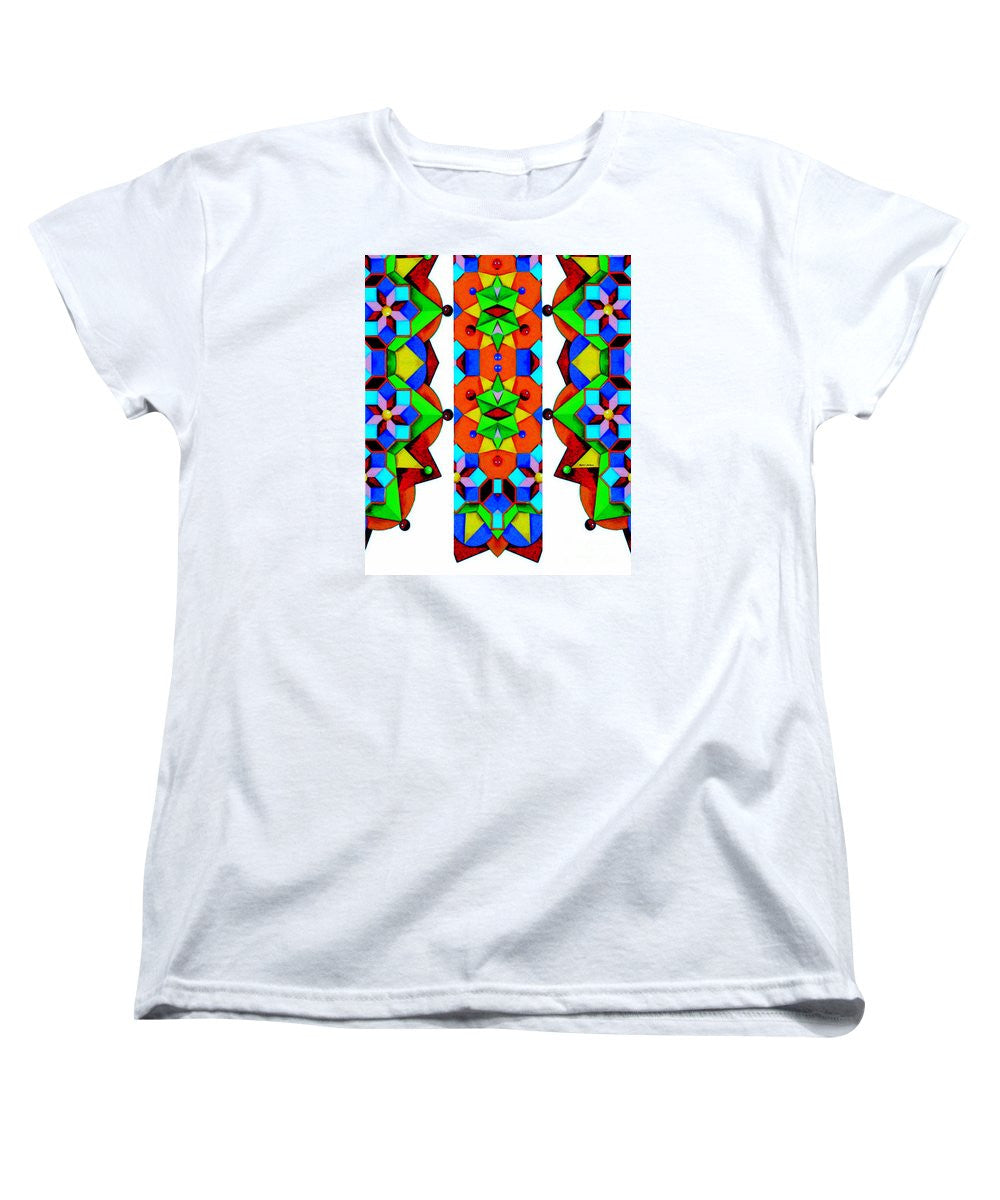Women's T-Shirt (Standard Cut) - Geometric 9741a