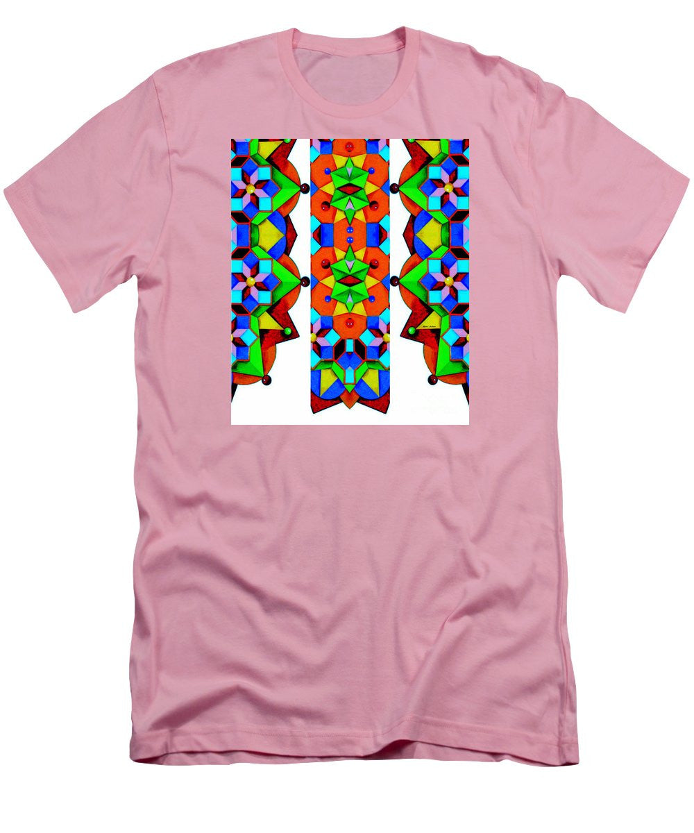 Men's T-Shirt (Slim Fit) - Geometric 9741a