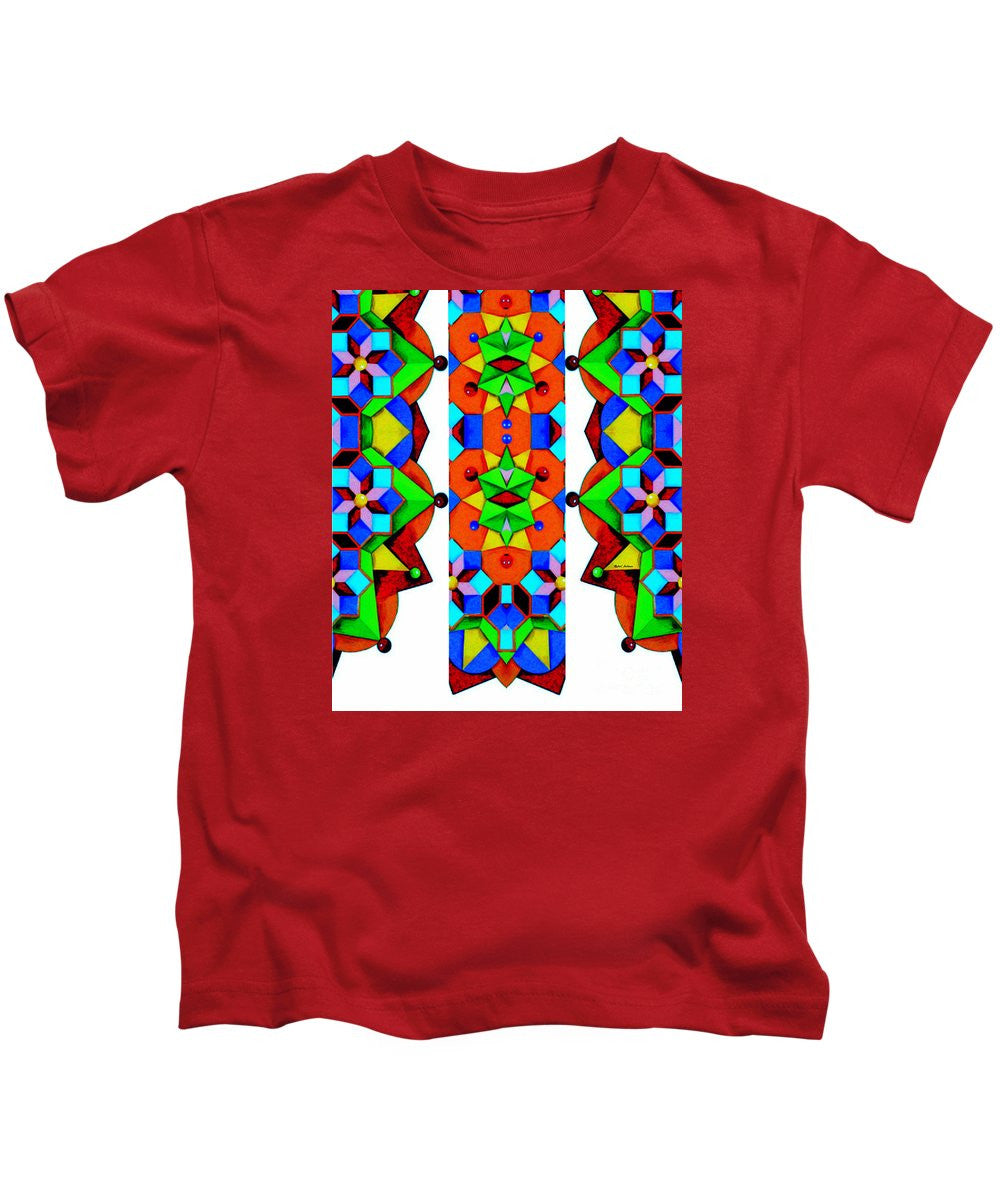 Kids T-Shirt - Geometric 9741a