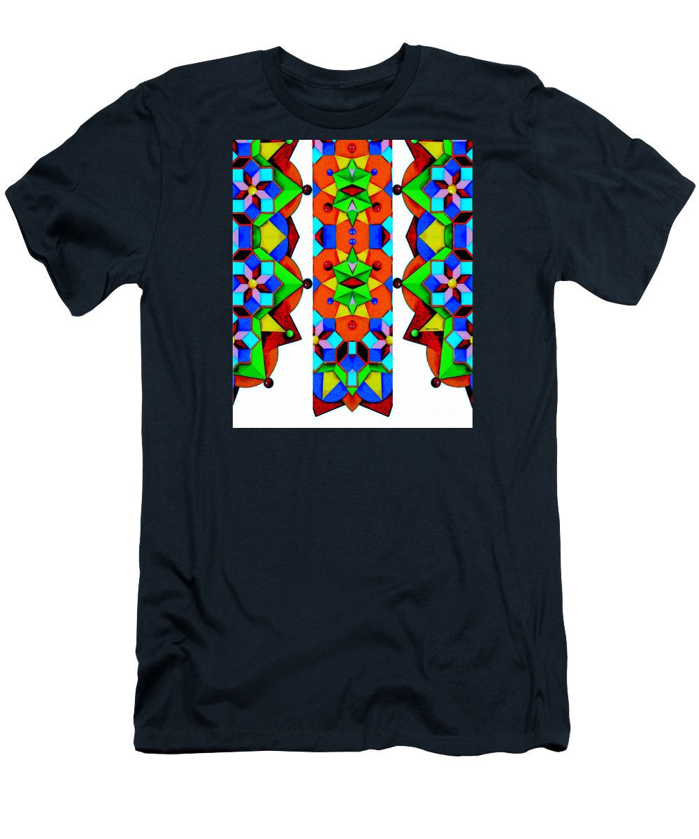 Men's T-Shirt (Slim Fit) - Geometric 9741a