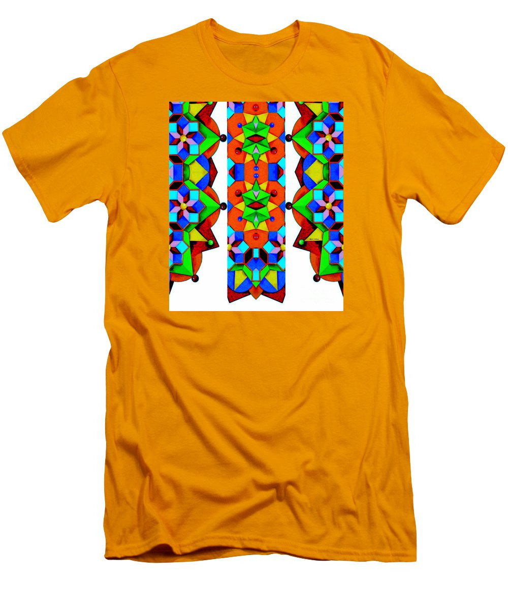 Men's T-Shirt (Slim Fit) - Geometric 9741a