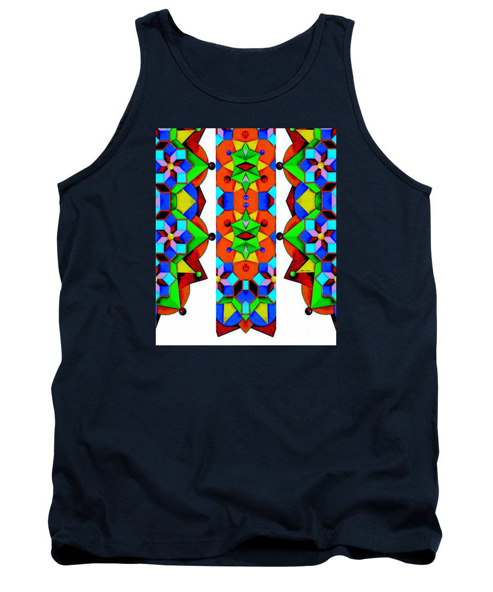 Tank Top - Geometric 9741a