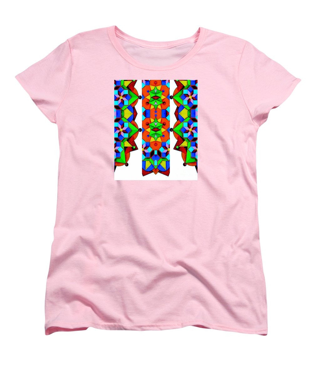 Women's T-Shirt (Standard Cut) - Geometric 9741a