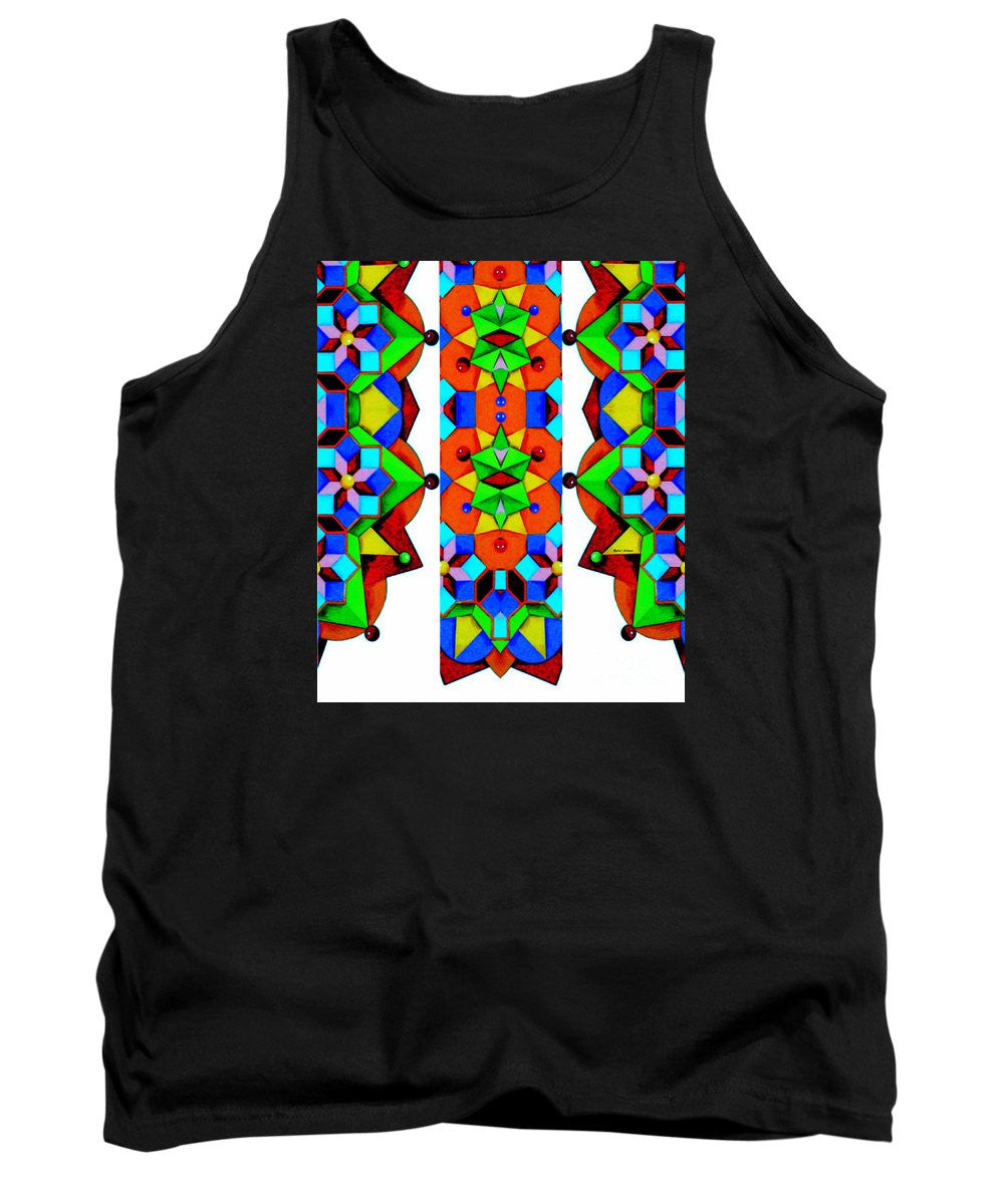 Tank Top - Geometric 9741a