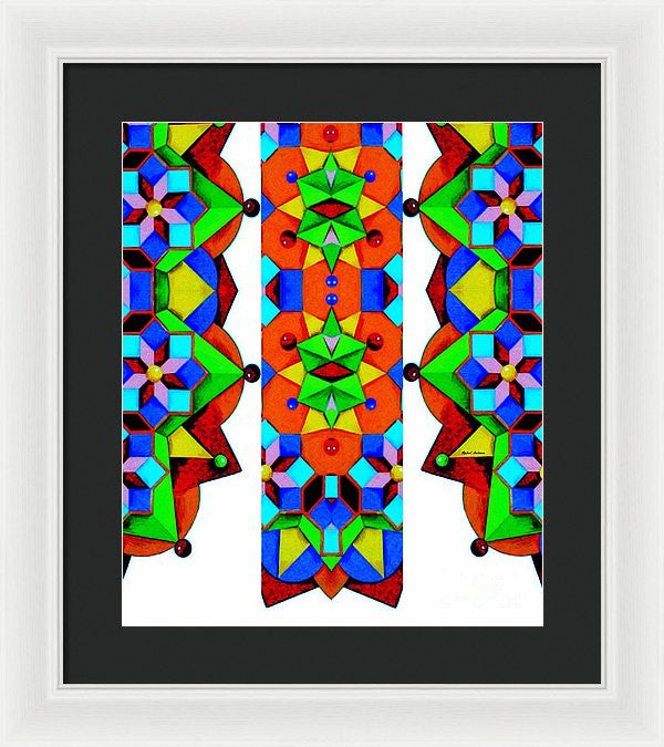 Framed Print - Geometric 9741a