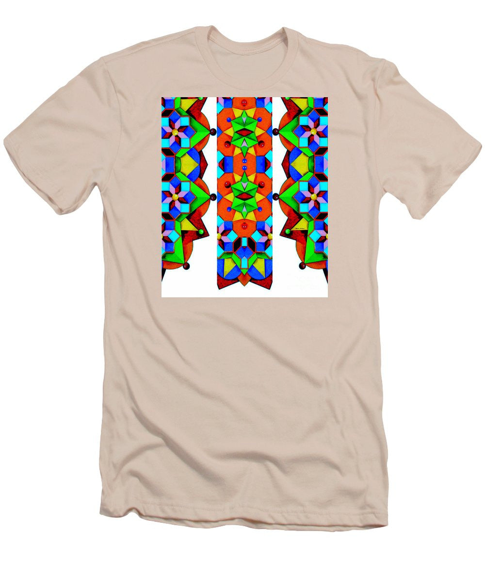 Men's T-Shirt (Slim Fit) - Geometric 9741a