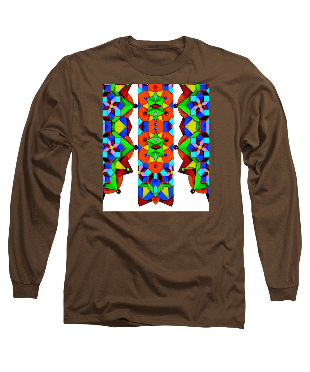 Long Sleeve T-Shirt - Geometric 9741a