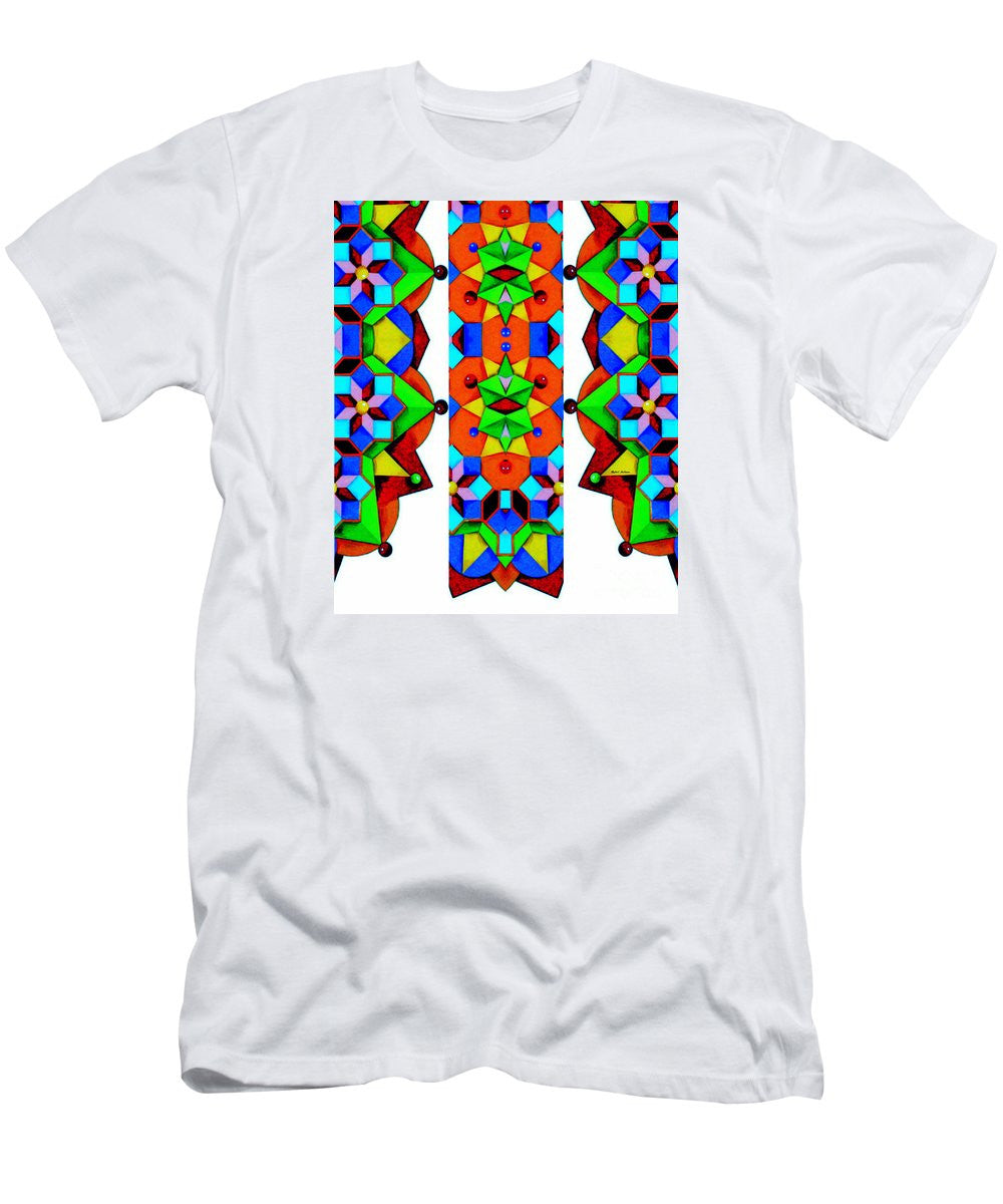 Men's T-Shirt (Slim Fit) - Geometric 9741a