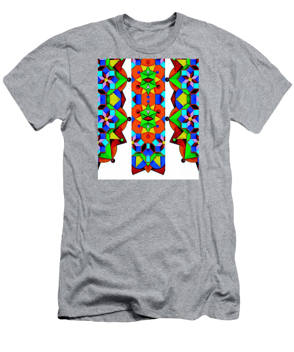 Men's T-Shirt (Slim Fit) - Geometric 9741a