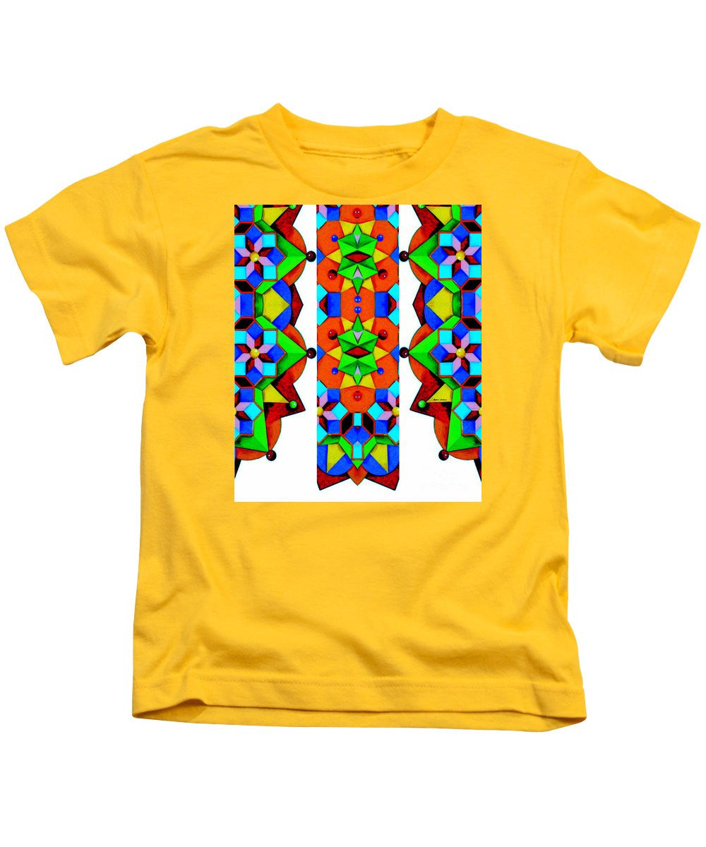 Kids T-Shirt - Geometric 9741a