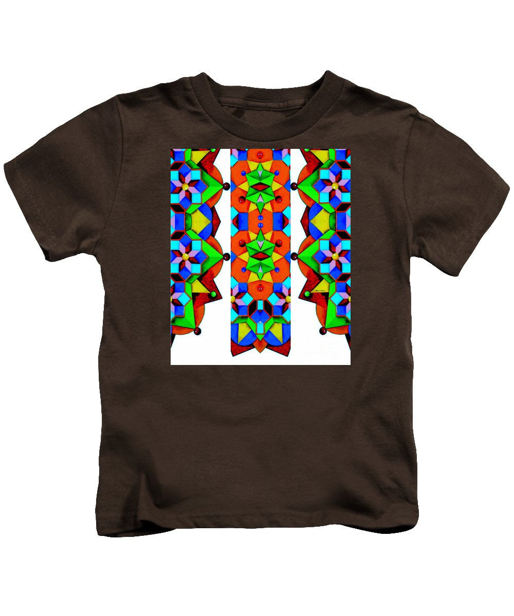 Kids T-Shirt - Geometric 9741a