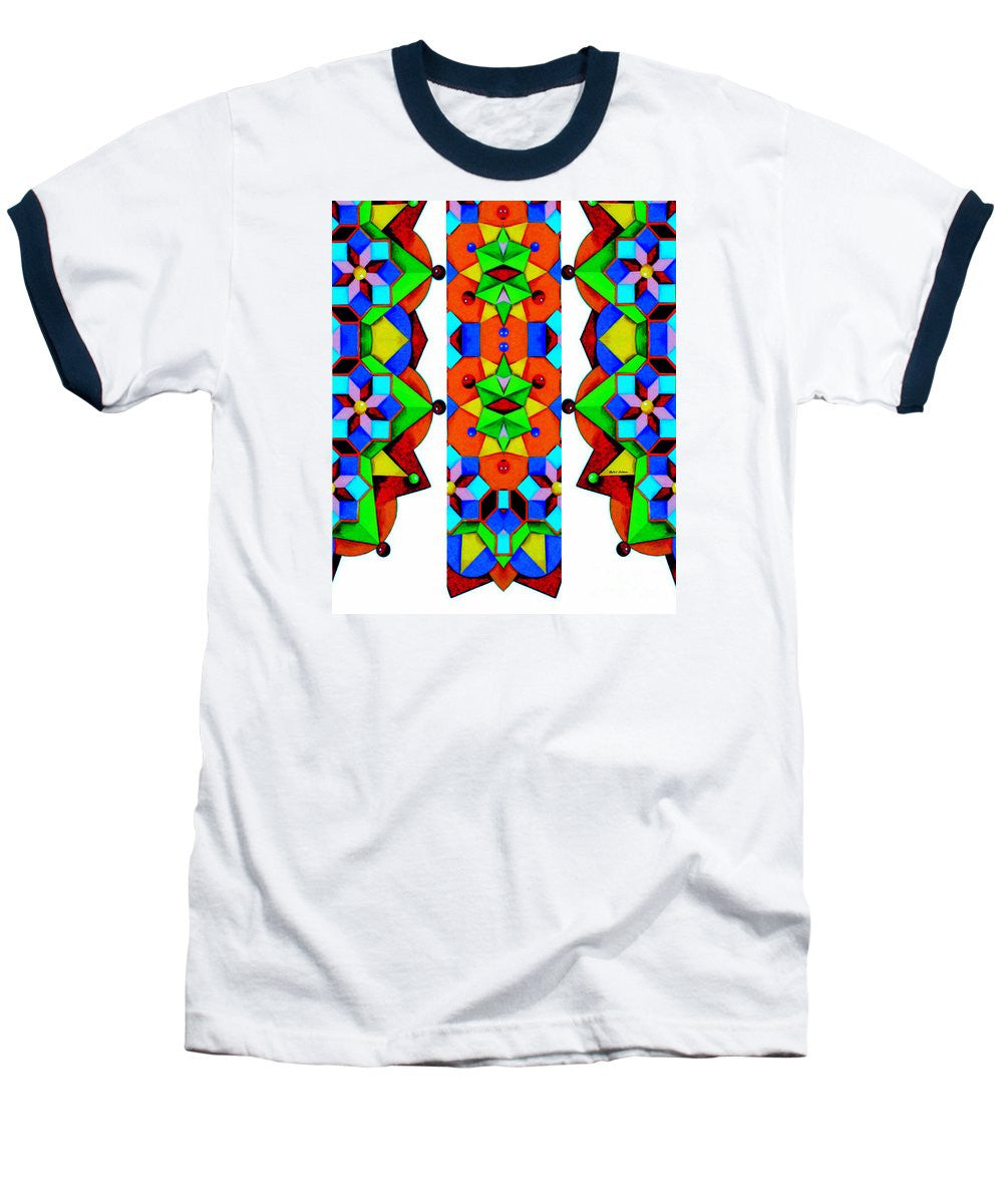 Baseball T-Shirt - Geometric 9741a