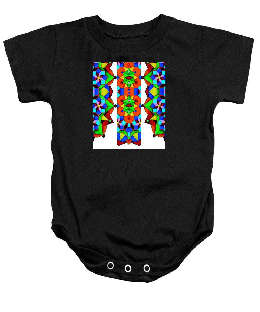 Baby Onesie - Geometric 9741a