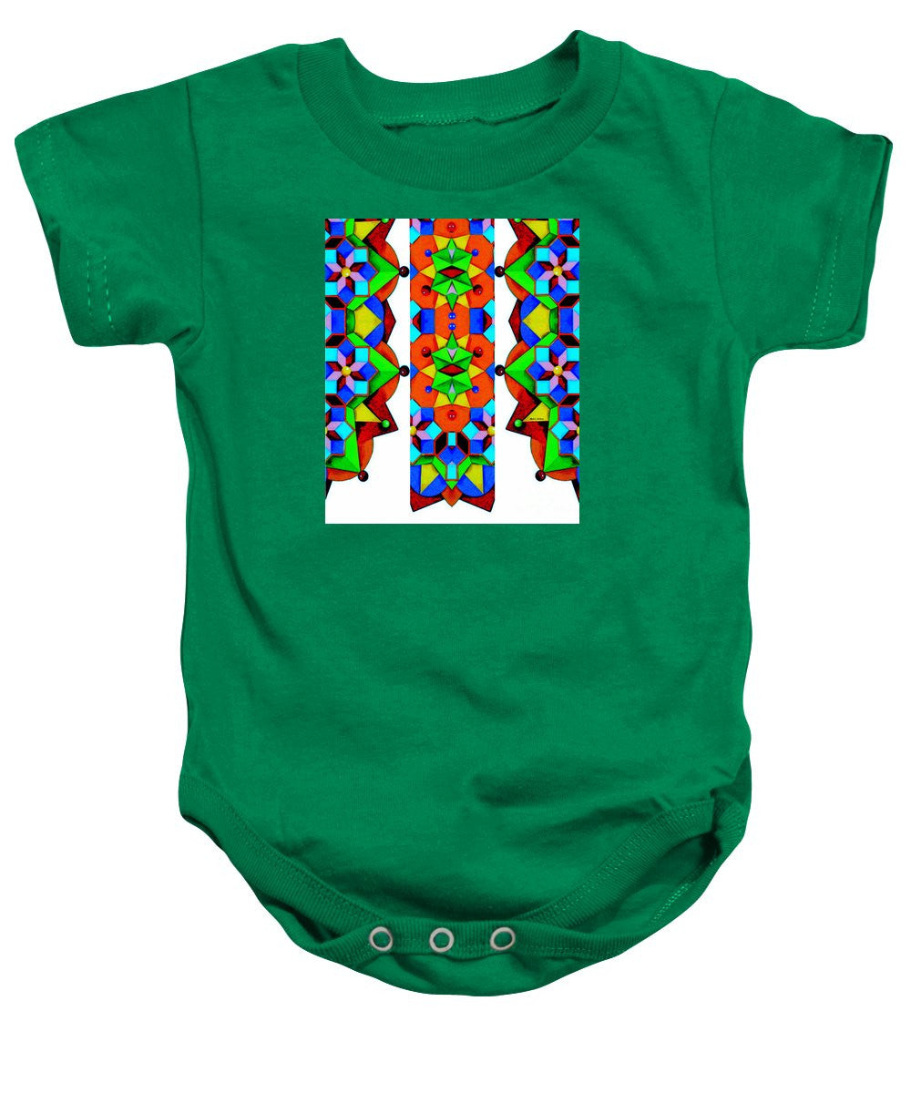 Baby Onesie - Geometric 9741a