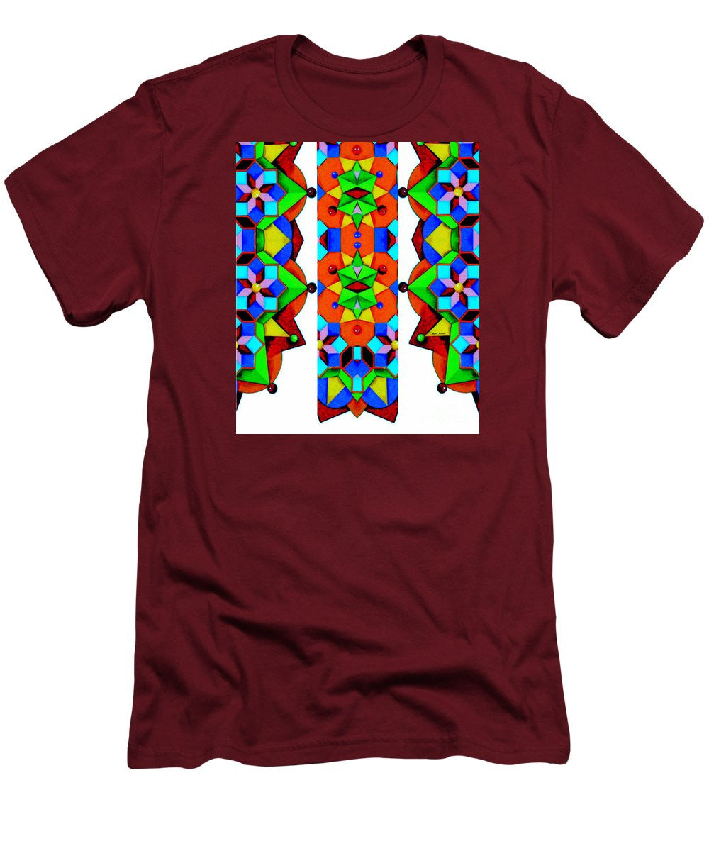 Men's T-Shirt (Slim Fit) - Geometric 9741a