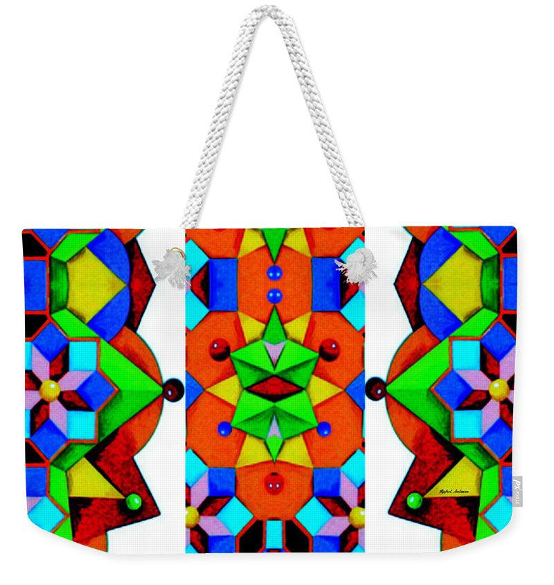 Weekender Tote Bag - Geometric 9741a